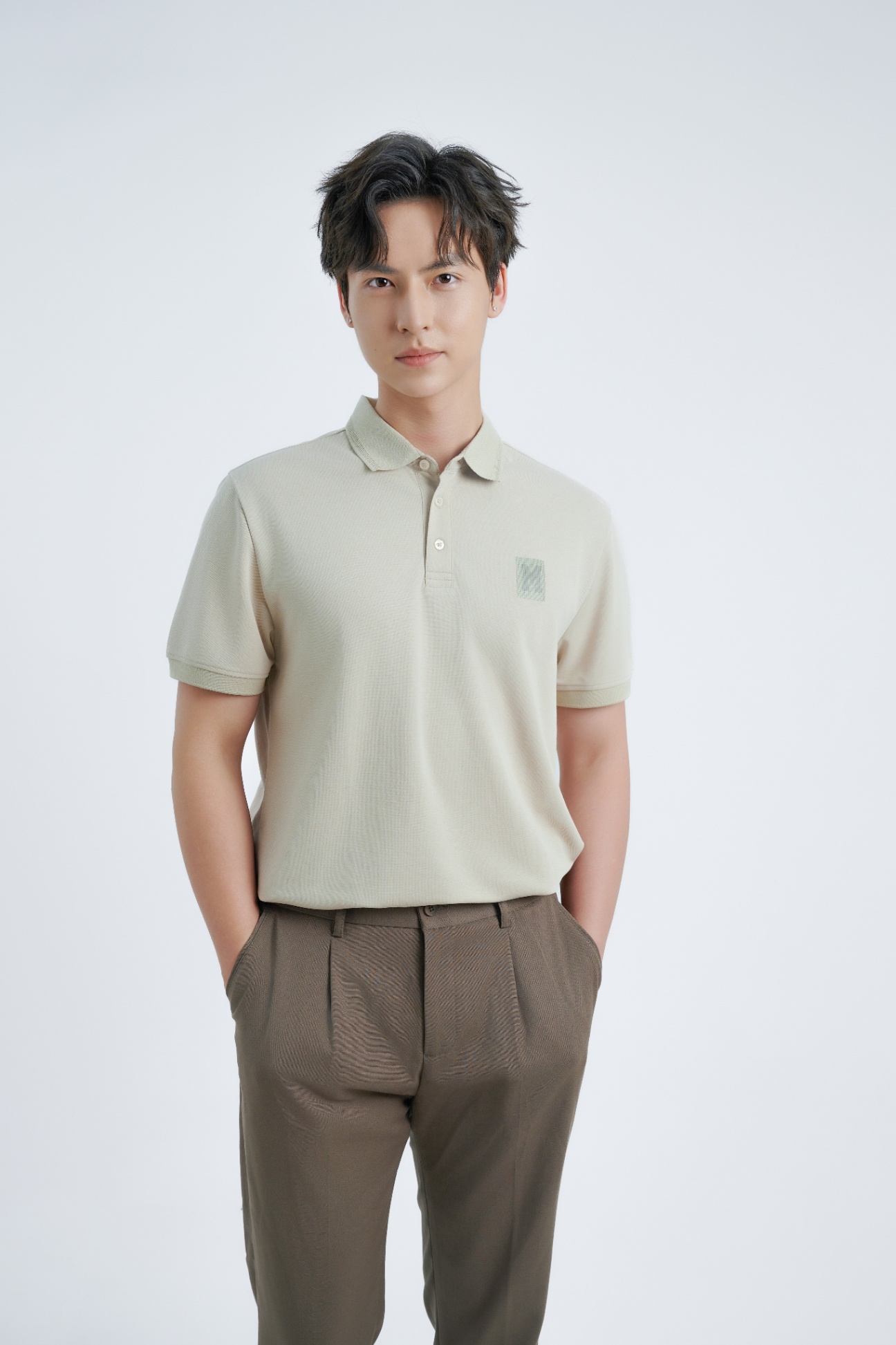 Áo Polo Cổ Đức Regular 2123 - Be - 2XL