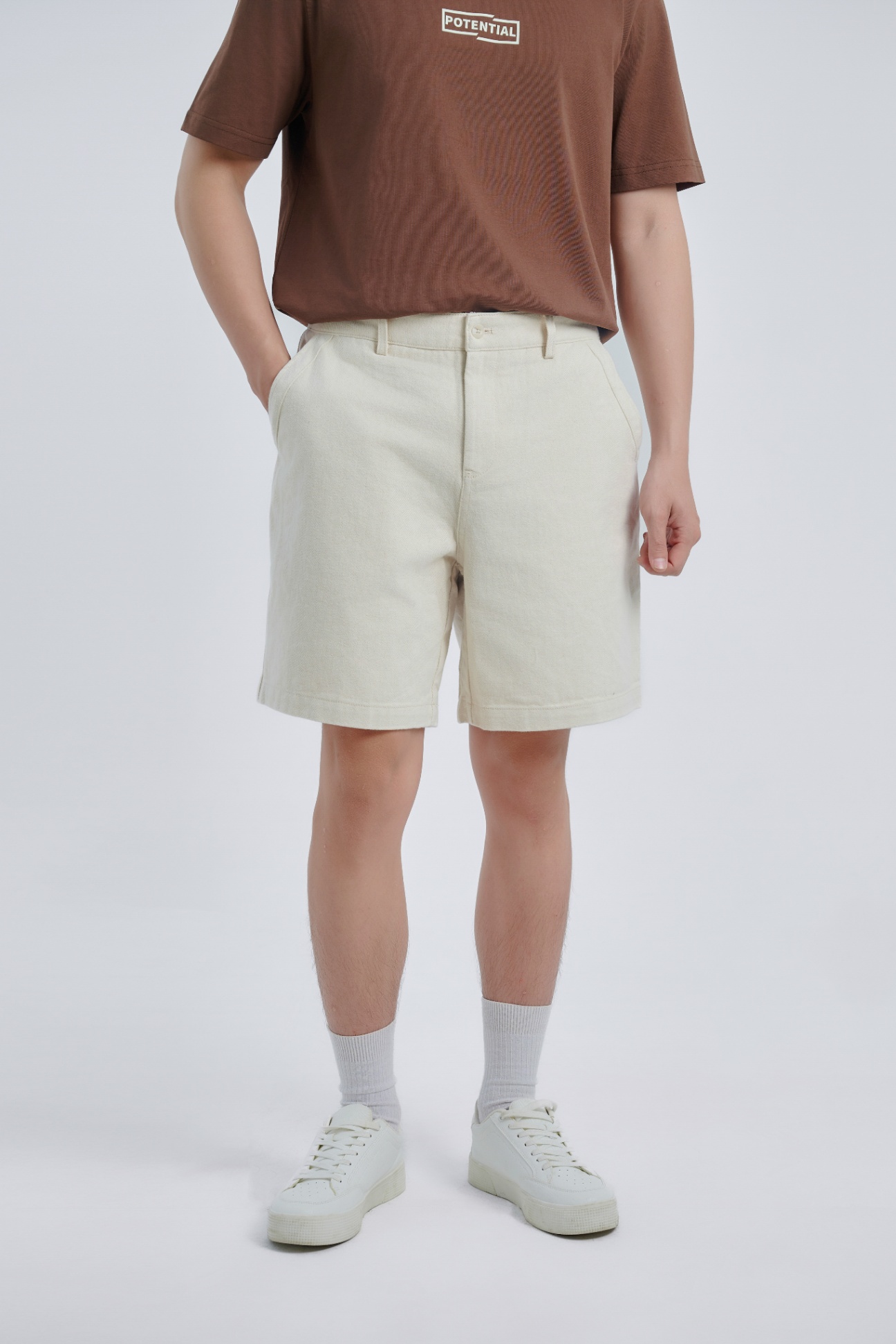 Quần Short Kaki Regular Cotton 8086