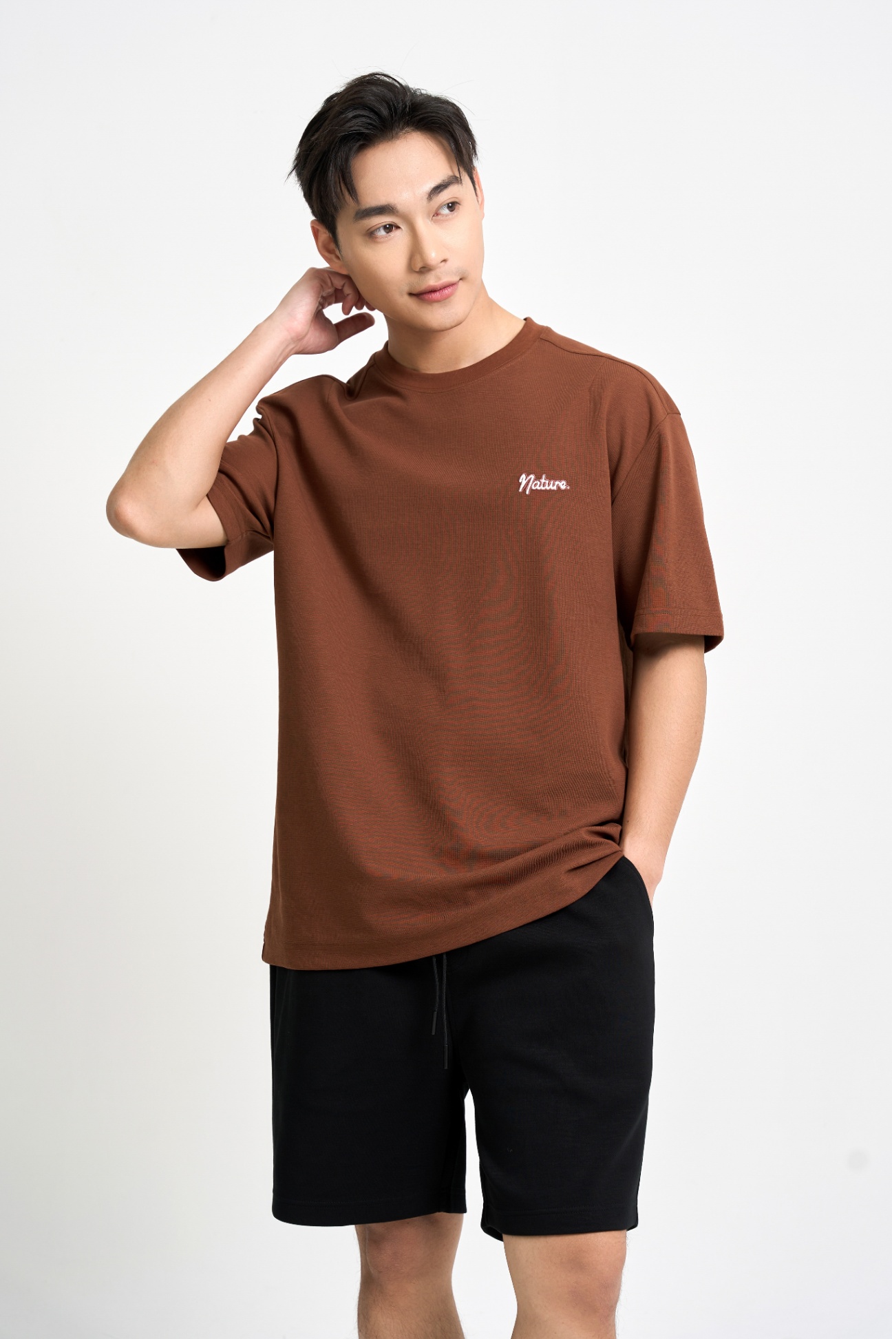 Áo Phông Classic 1314 - Nâu - 2XL