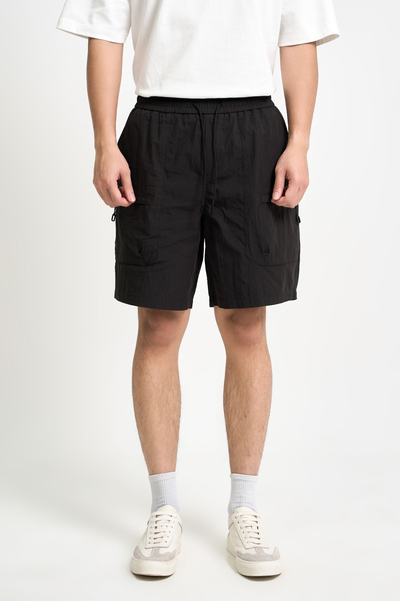 Quần Short Gió Classic 8123 - Đen - 2XL