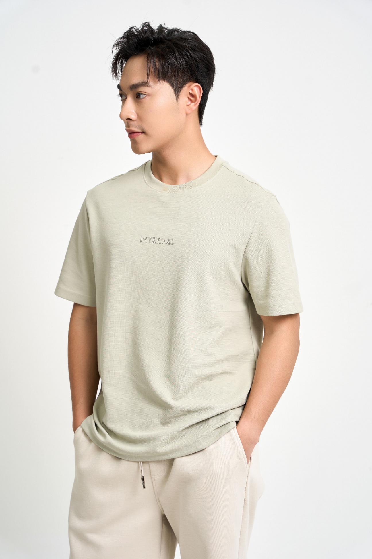 Áo Phông Regular 1367 - Xanh - 2XL