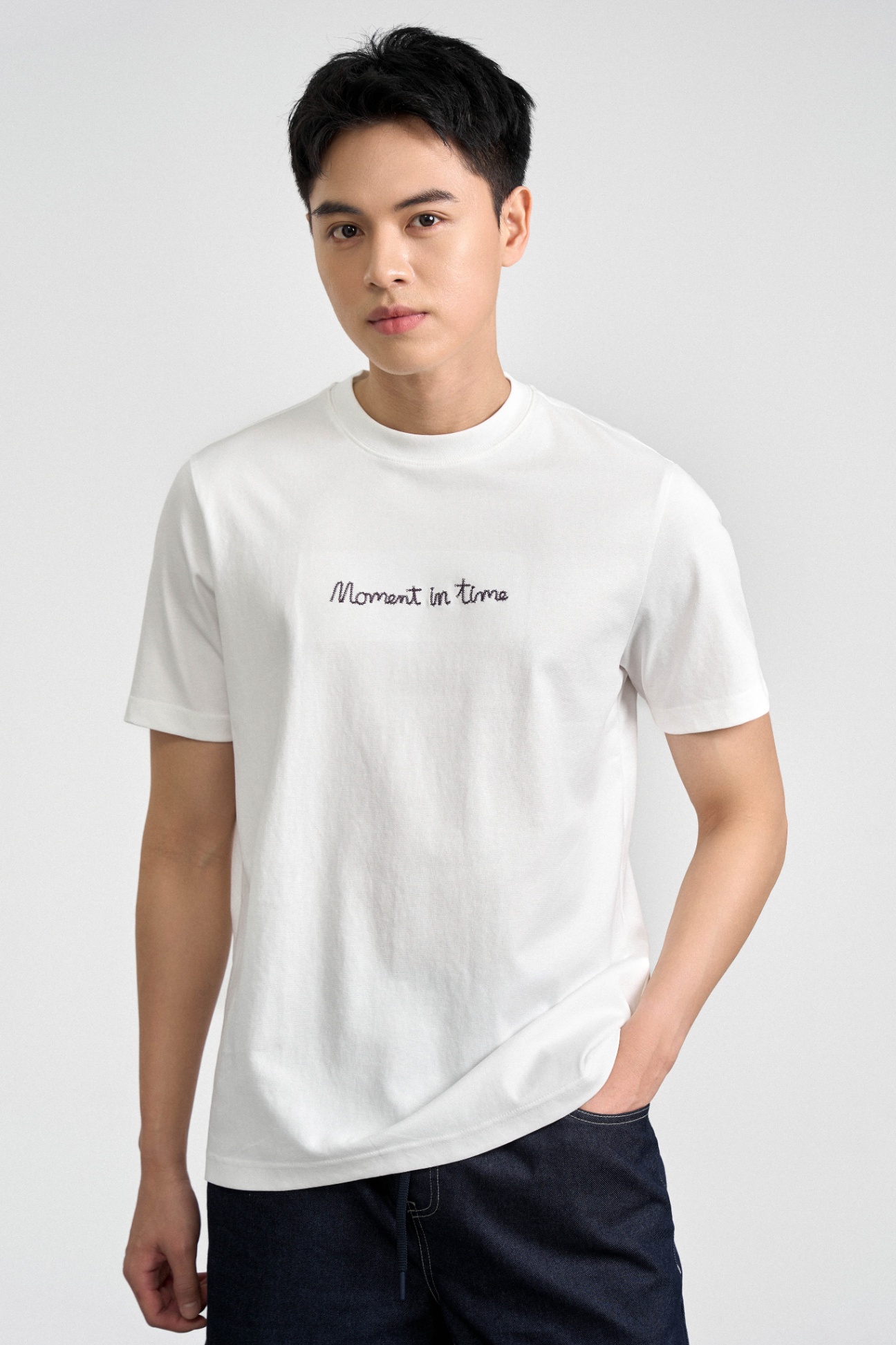 Áo Phông Regular 1335 - Trắng - 2XL