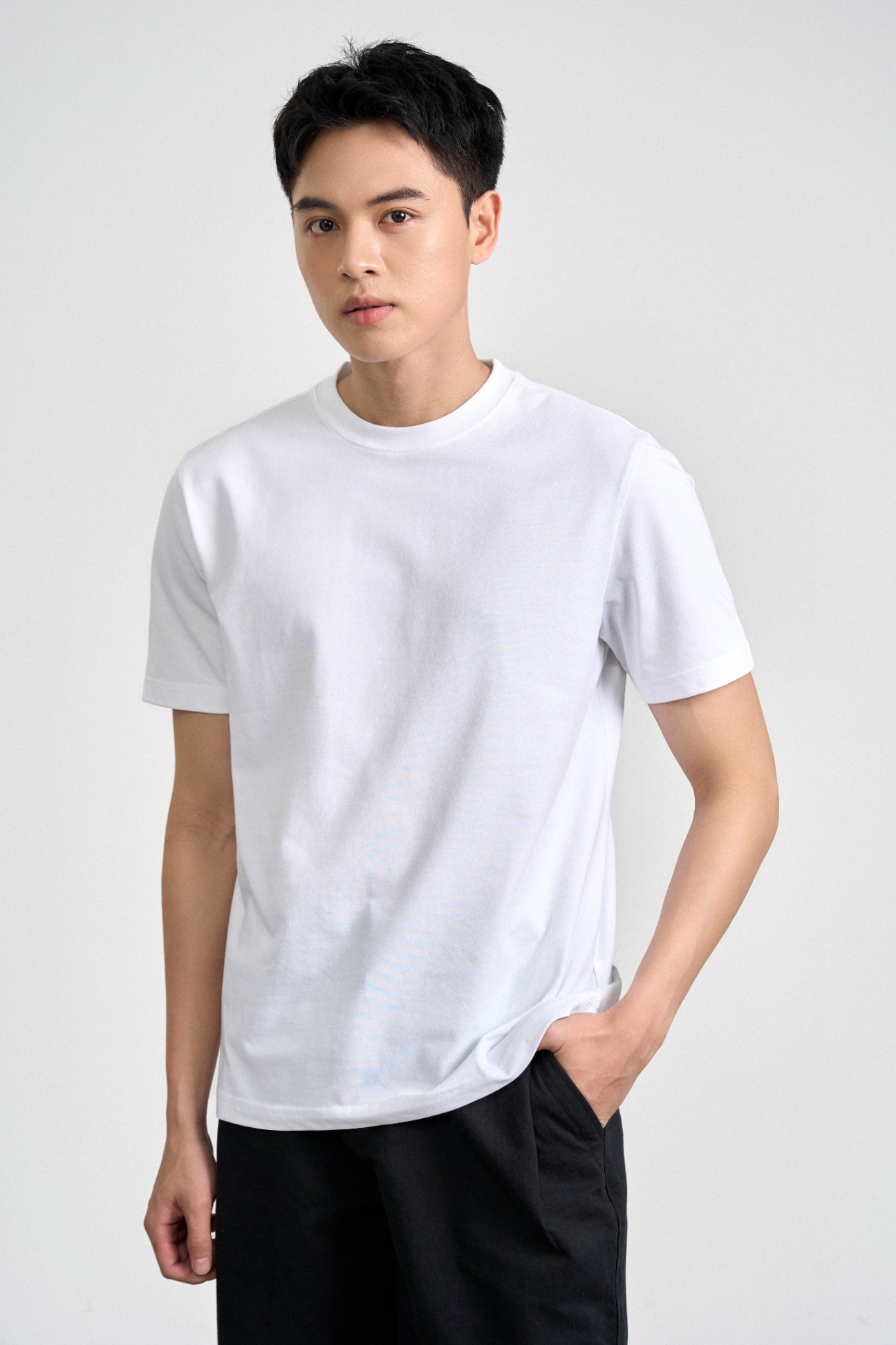 Áo Phông Regular 1385 - Trắng - 2XL