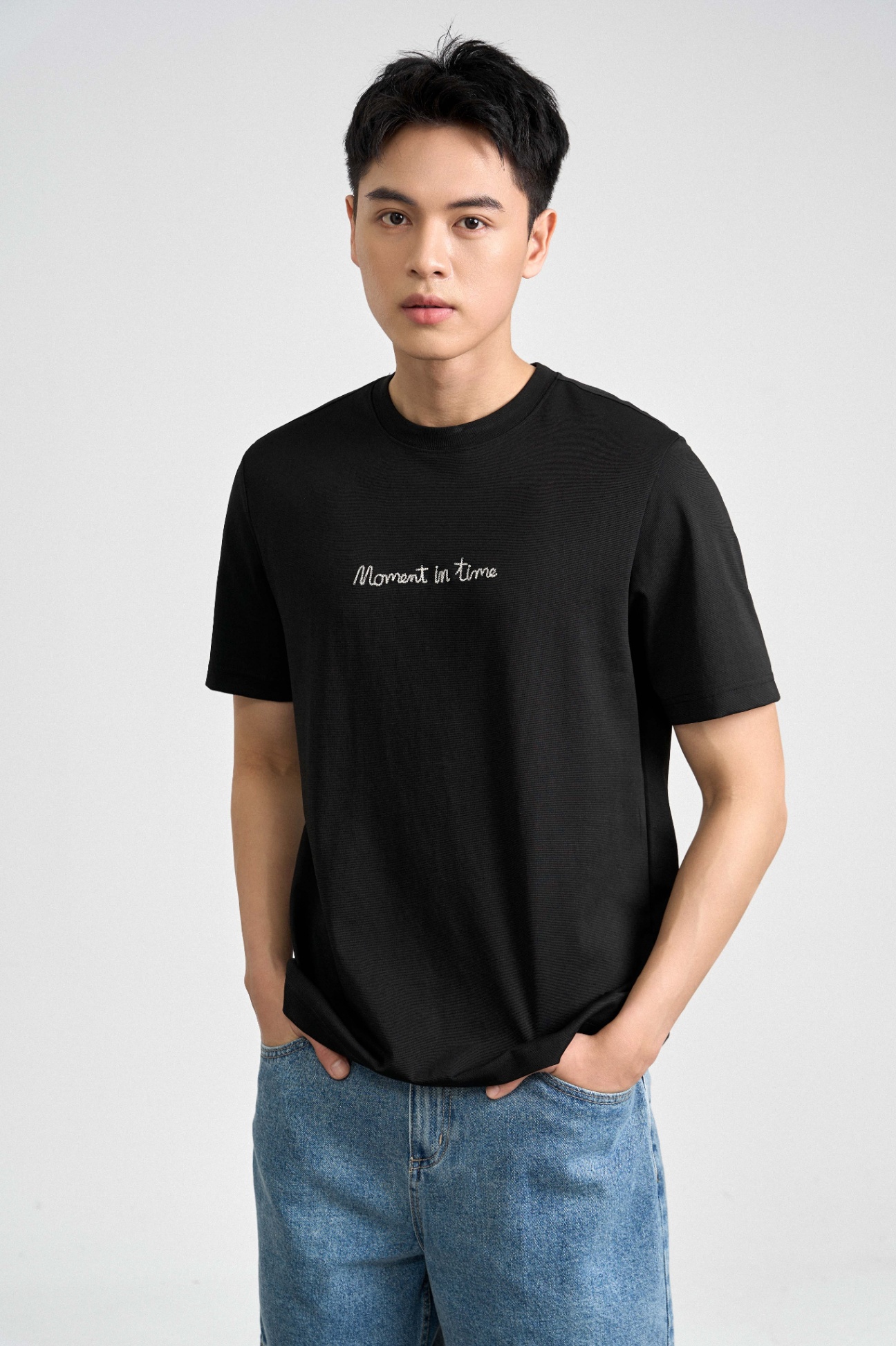 Áo Phông Regular 1335 - Đen - 2XL