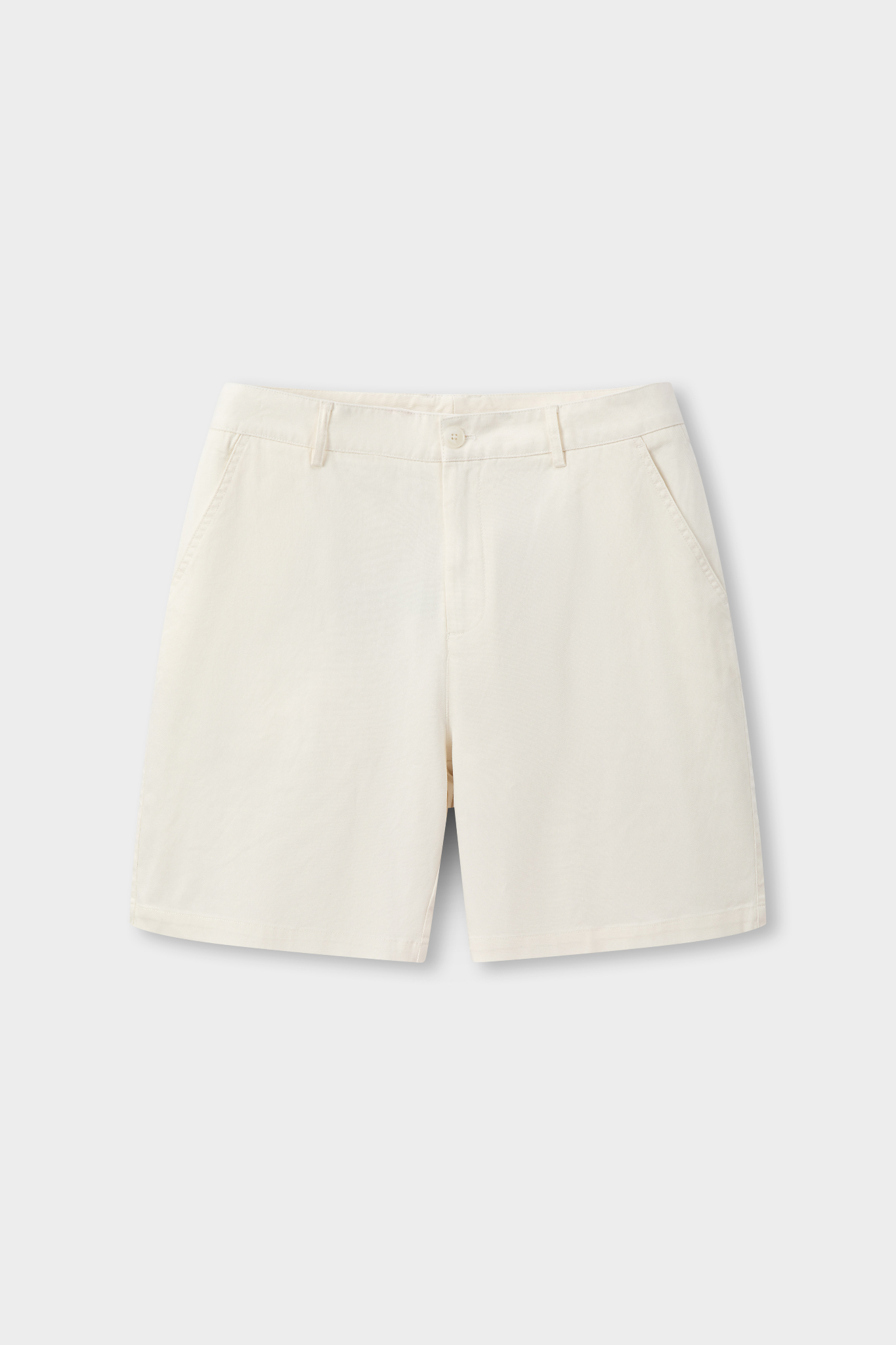 Quần Short Kaki Regular Cotton 8113 - Trắng - 2XL