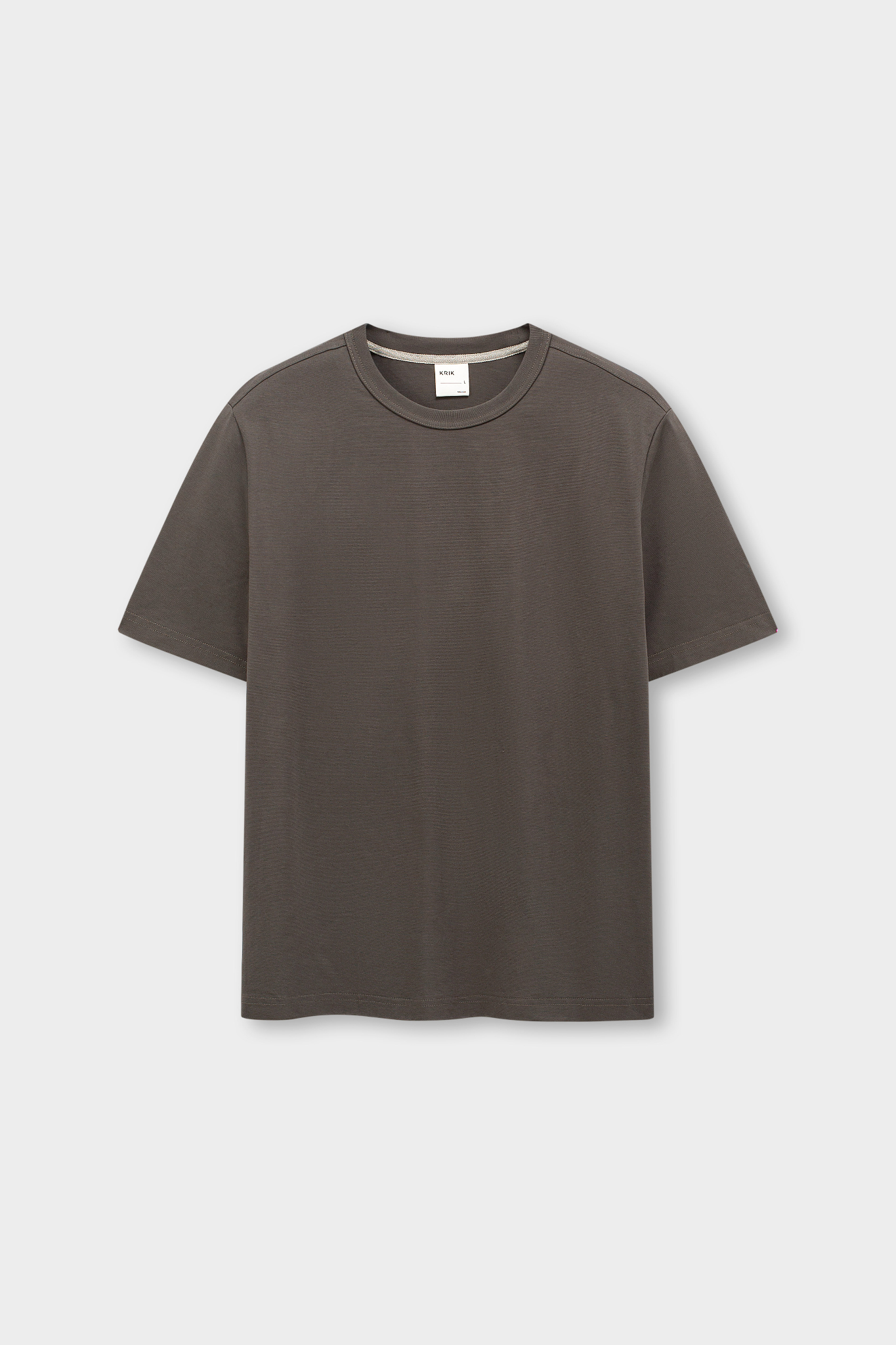 Áo Phông Regular 1386 - Rêu - 2XL