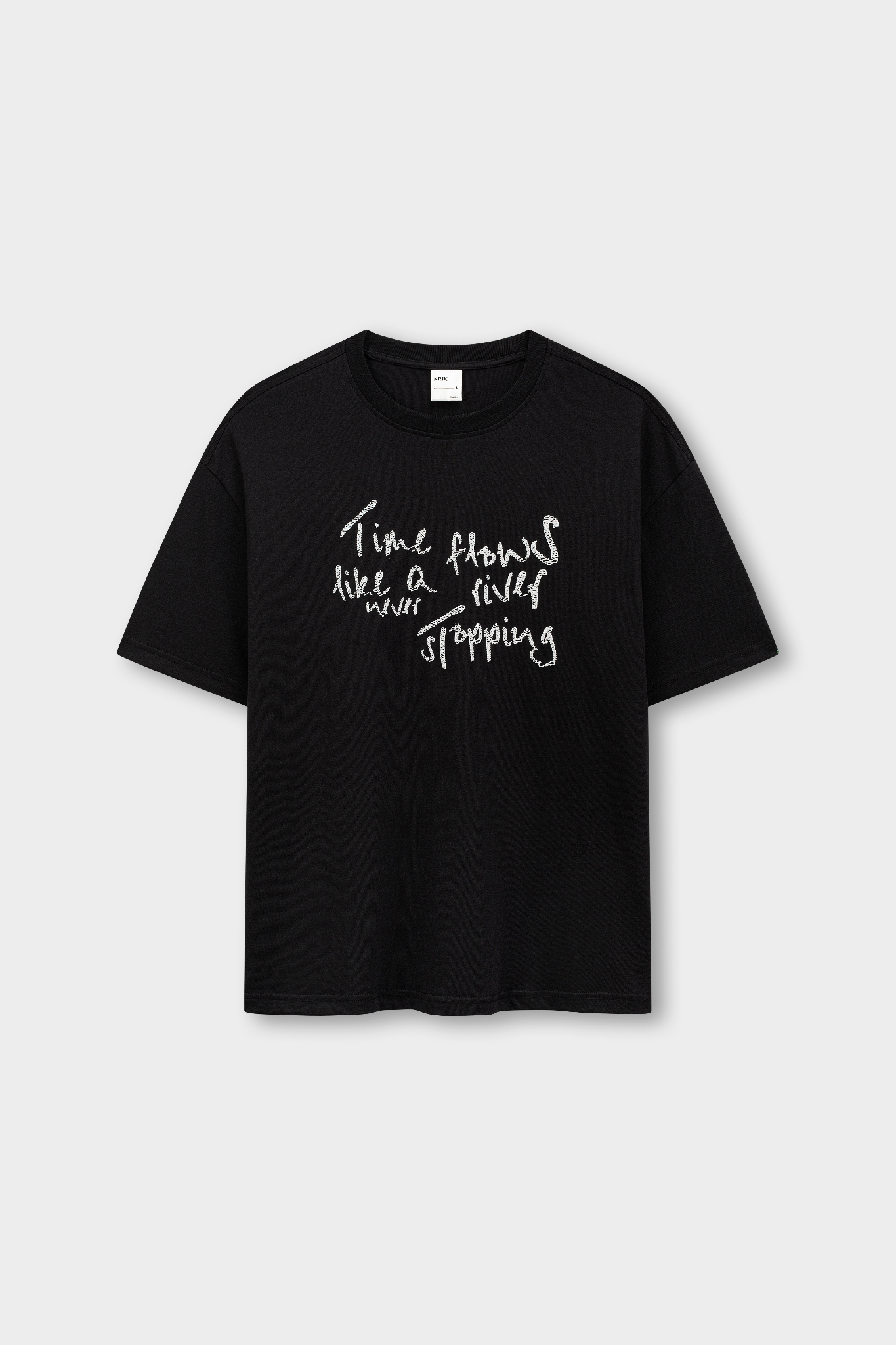 Áo Phông Classic Cotton 1360 - Đen - 2XL