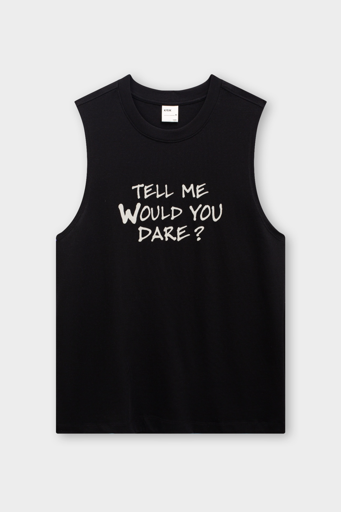 Áo Tanktop Classic Cotton 1814 - Đen - 2XL