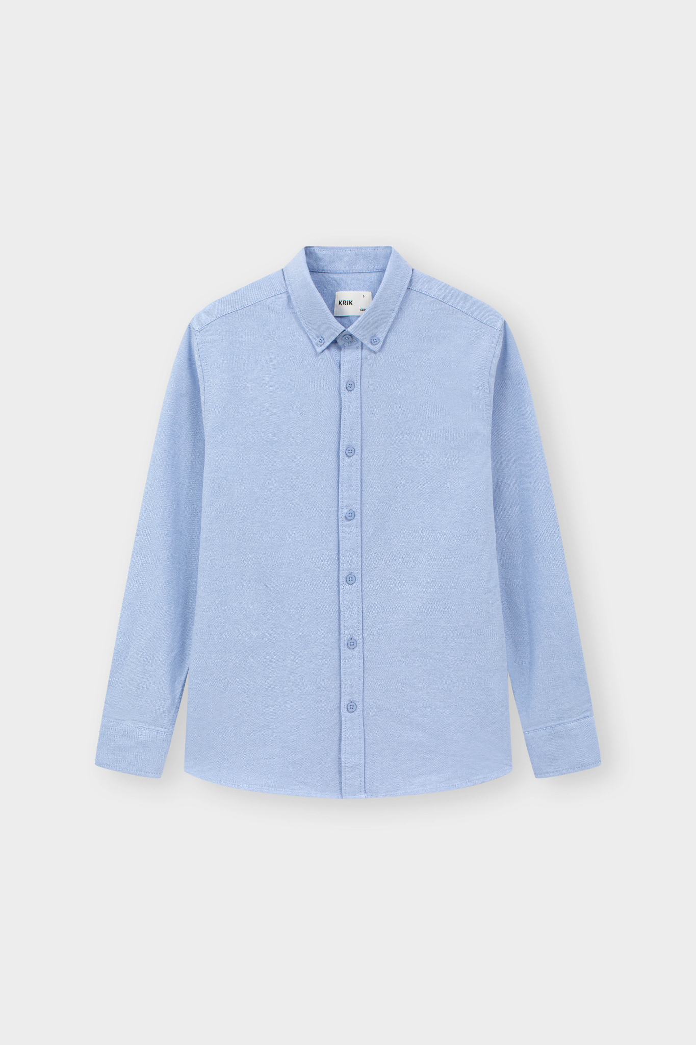 Áo Sơ Mi Cổ Đức Dài Tay Slim Cotton 3236