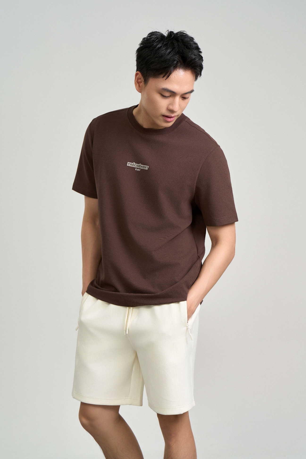 Áo Phông Regular 1365 - Nâu - 2XL