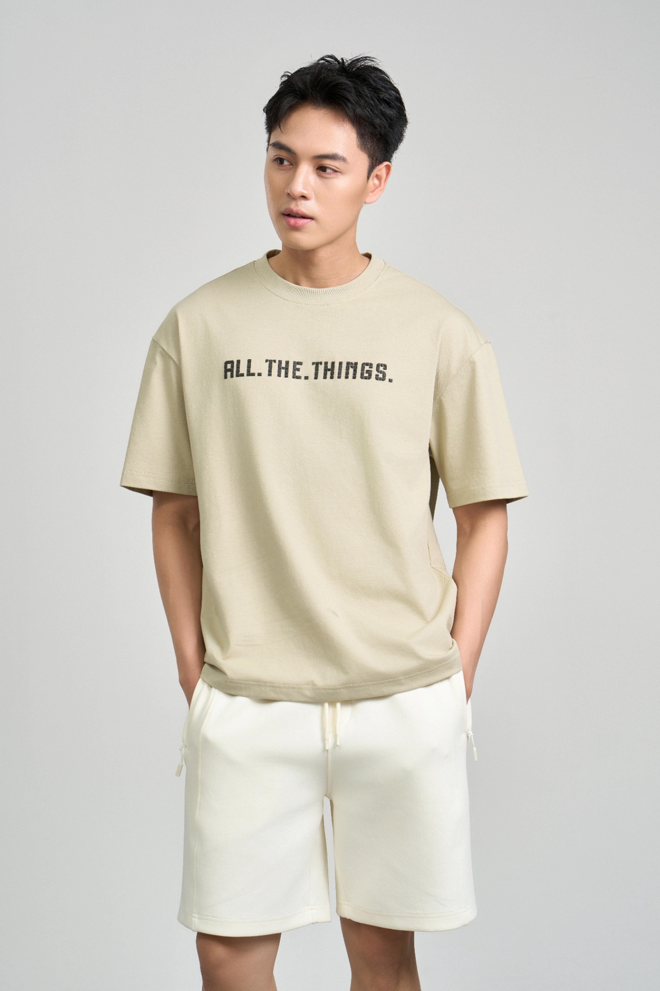 Áo Phông Classic 1389 - Rêu - 2XL