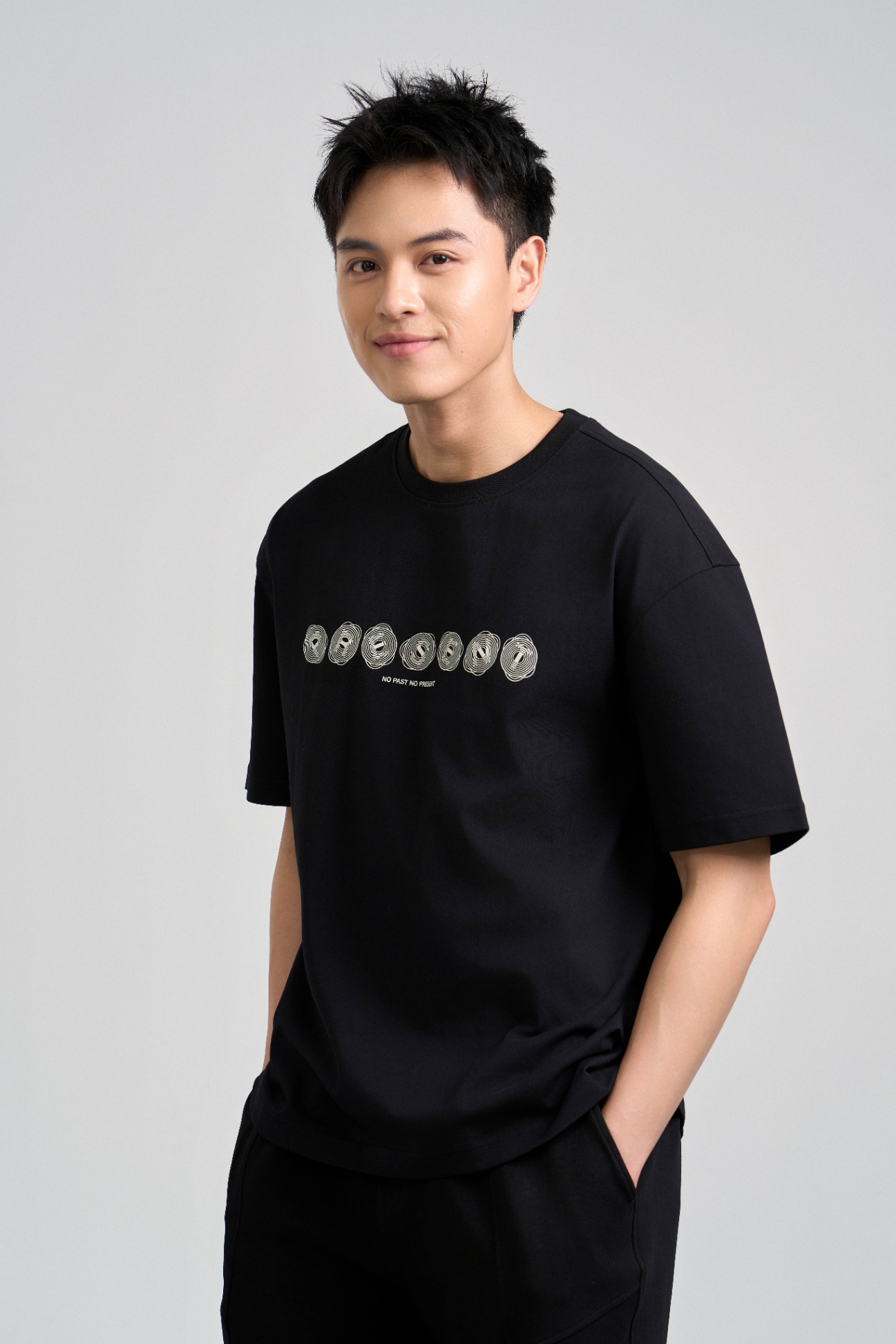 Áo Phông Classic 1353 - Đen - 2XL