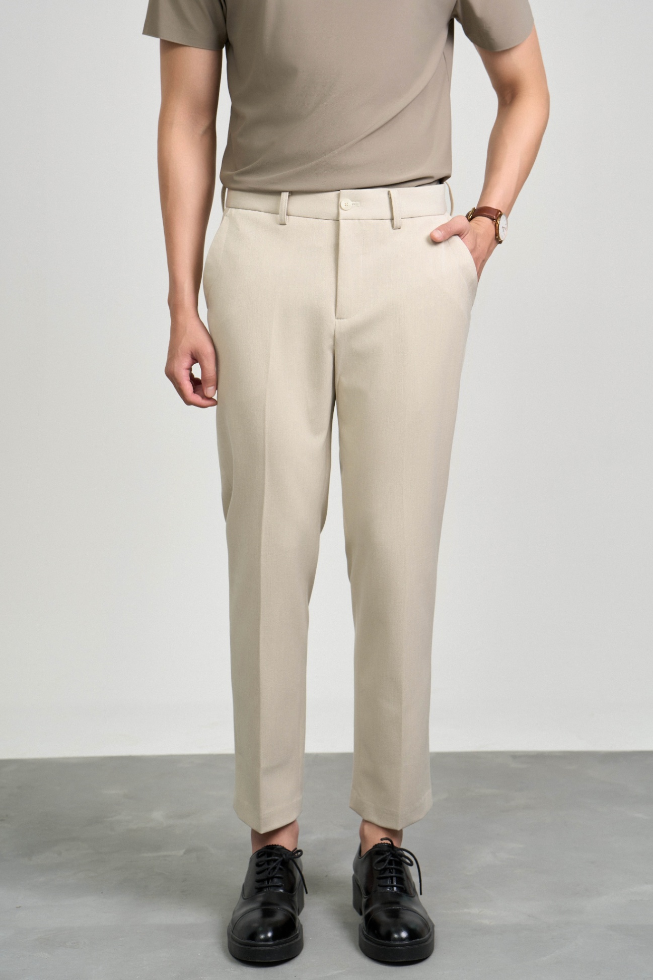 Quần Âu Carrot Polyester 7105