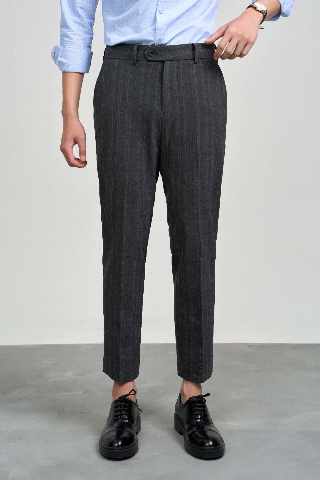 Quần Âu Carrot Polyester 7118