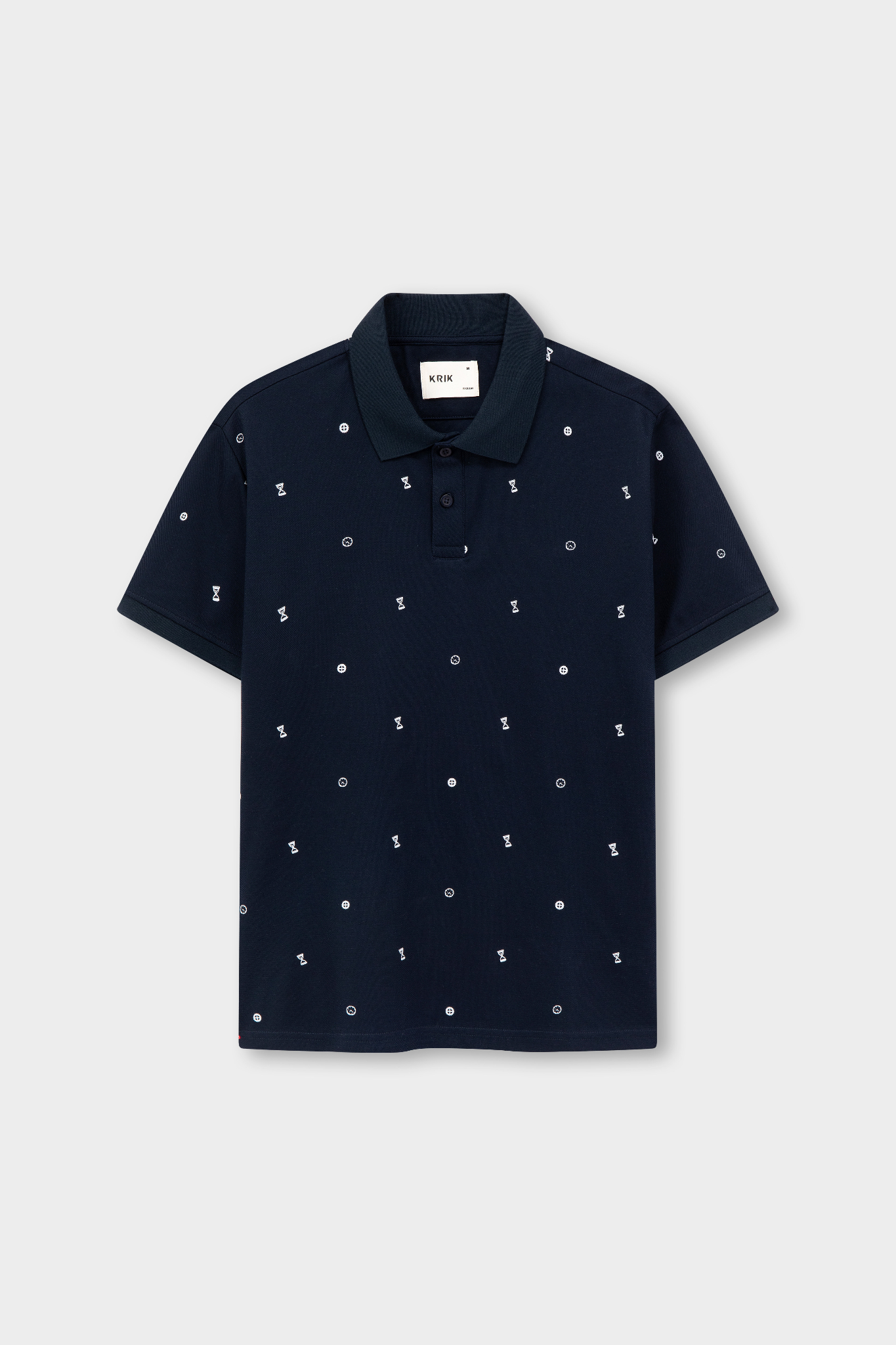Áo Polo Cổ Đức Regular 2202 - Tím Than - 2XL