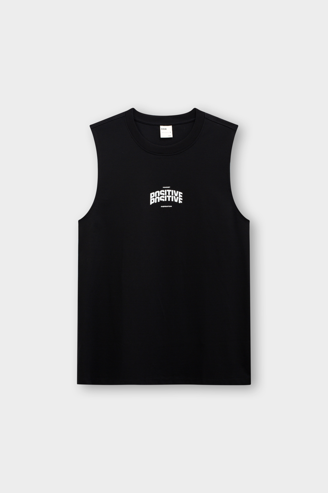 Áo Tanktop Regular 1812 - Đen - 2XL