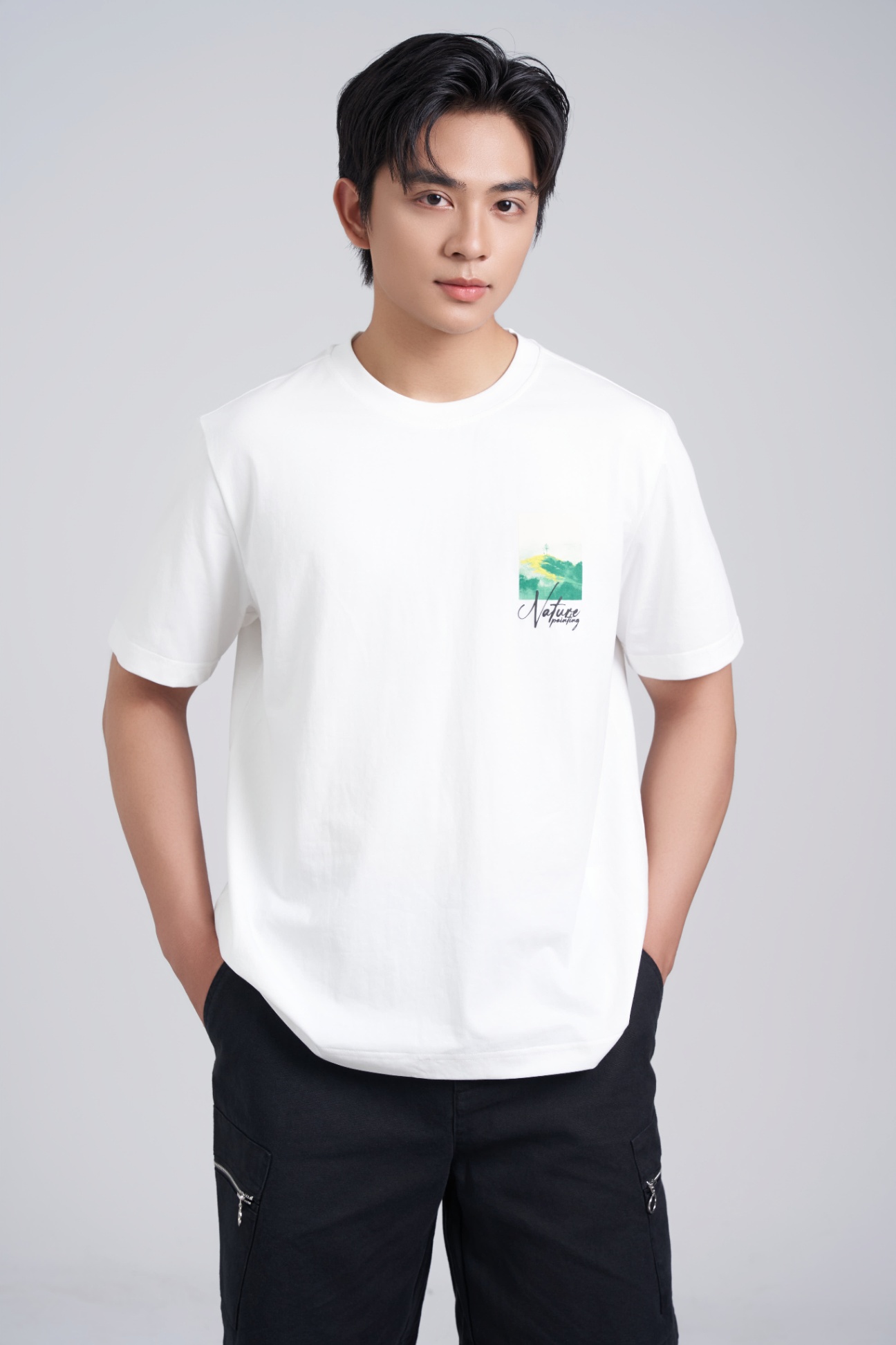 Áo Phông Regular 1391 - Trắng - 2XL
