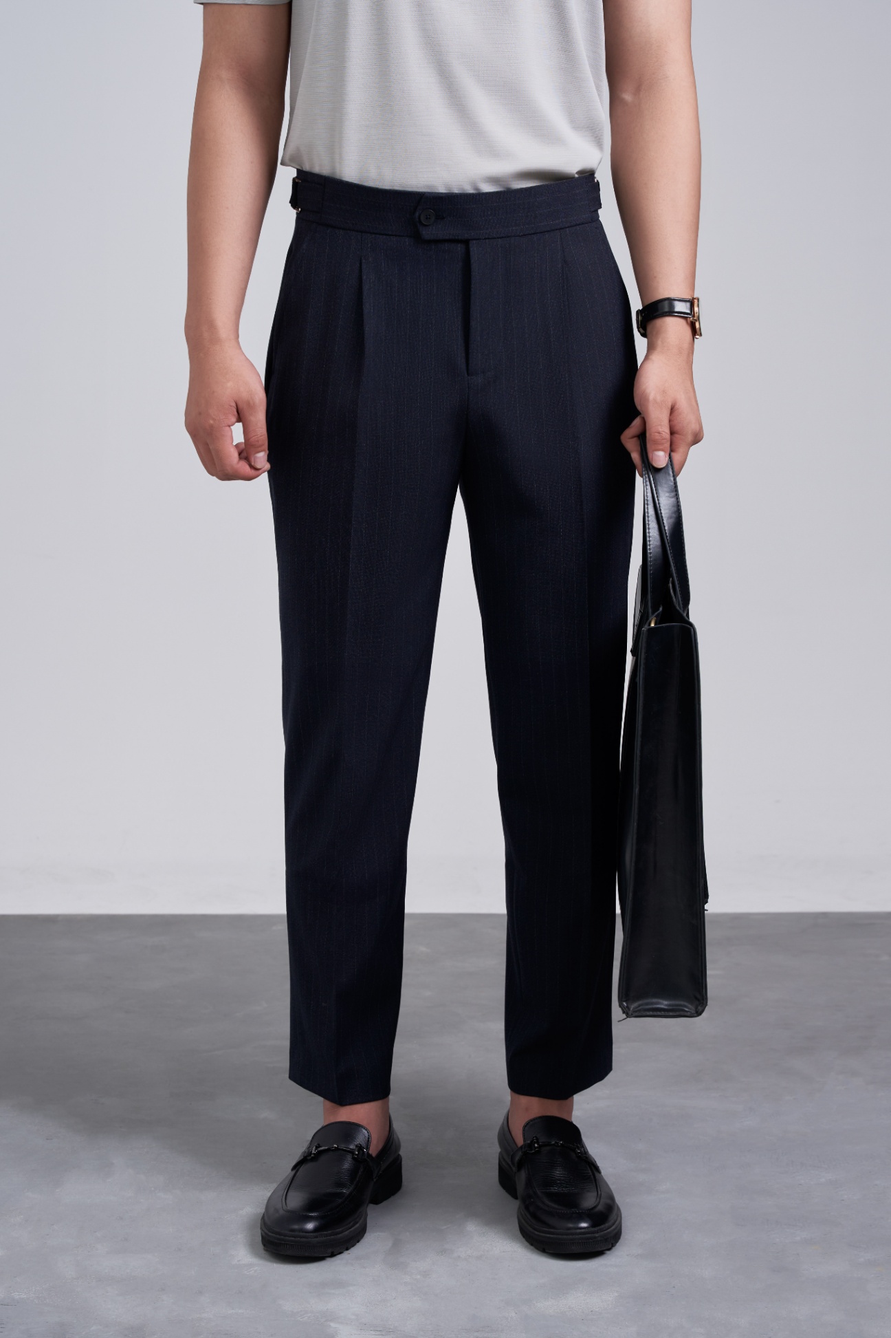 Quần Âu Straight Polyester 7127