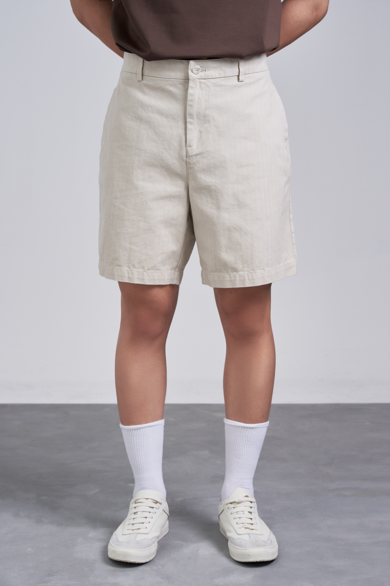 Quần Short Kaki Regular Cotton 8116 - Be - 2XL