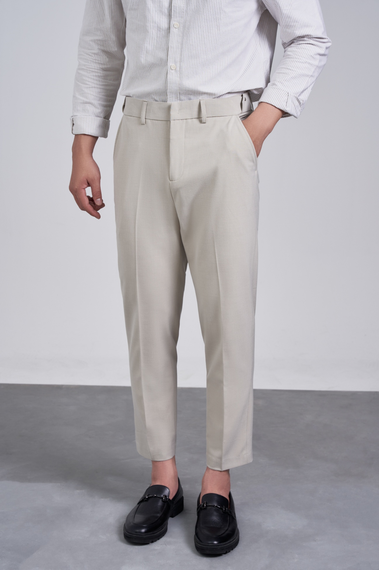 Quần Âu Carrot Polyester 7126