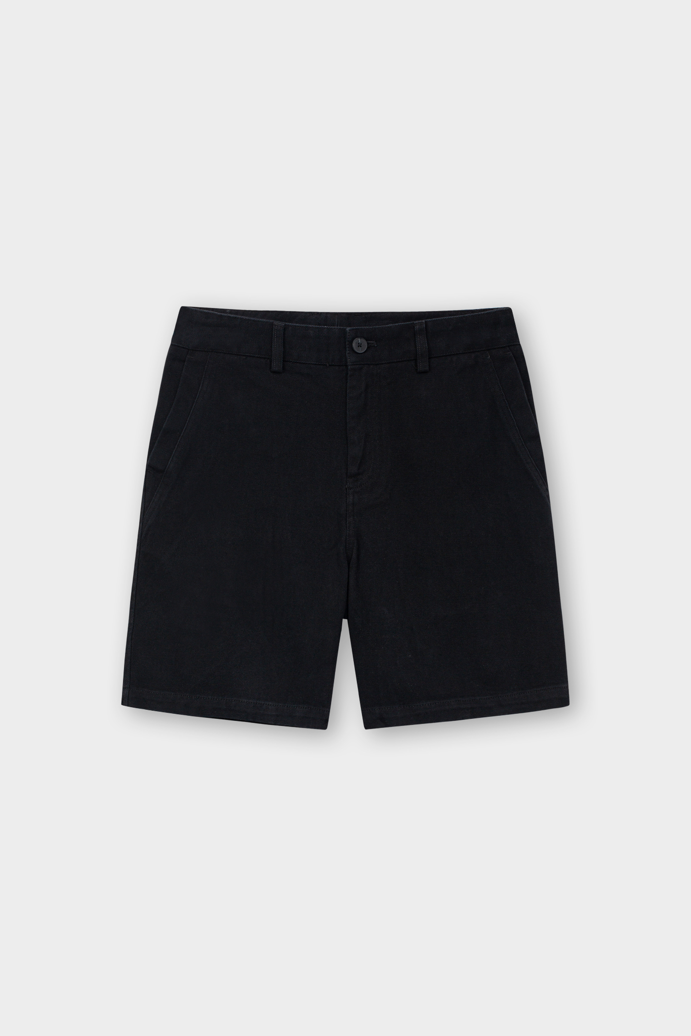 Quần Short Kaki Regular Cotton 8118 - Đen - 2XL