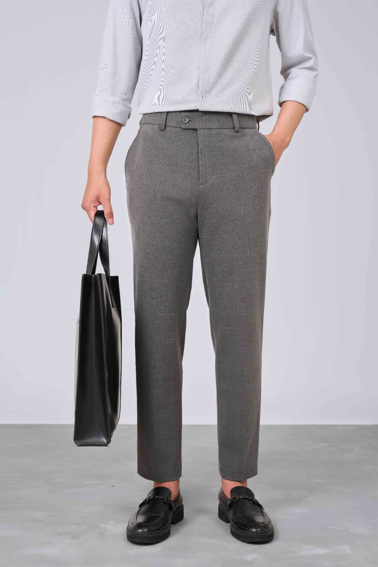 Quần Âu Carrot Polyester 7151