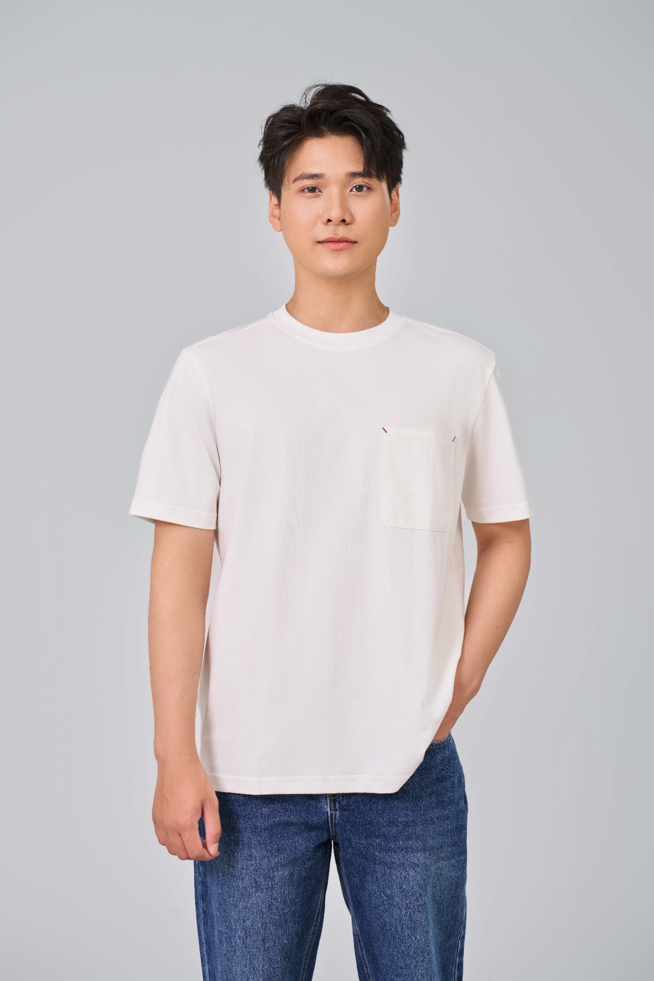 Áo Phông Regular 1378 - Trắng - 2XL