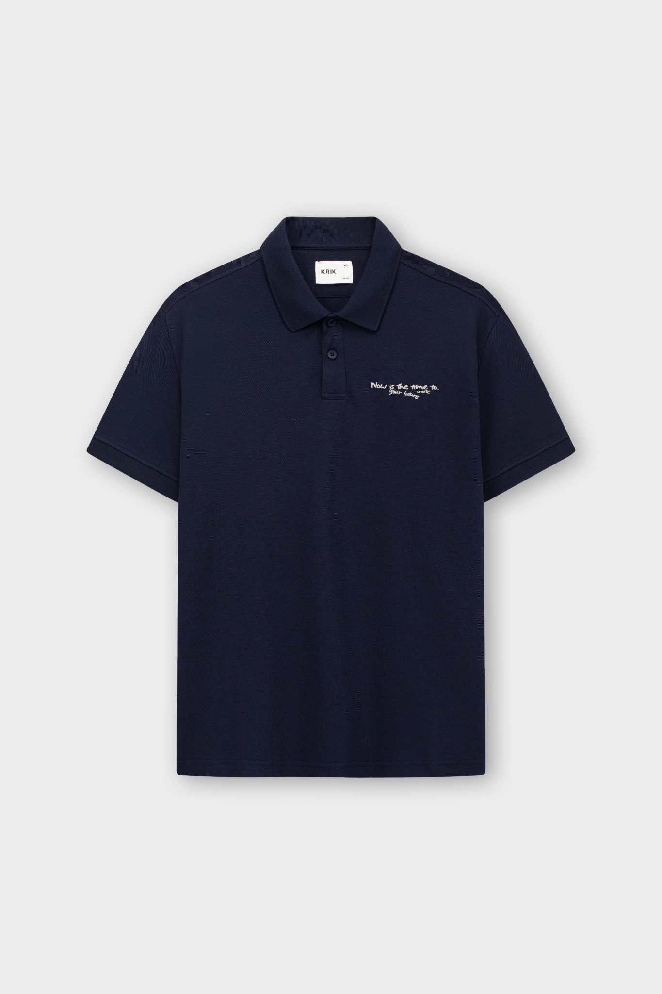 Áo Polo Cổ Đức Regular 2227 - Tím Than - 2XL