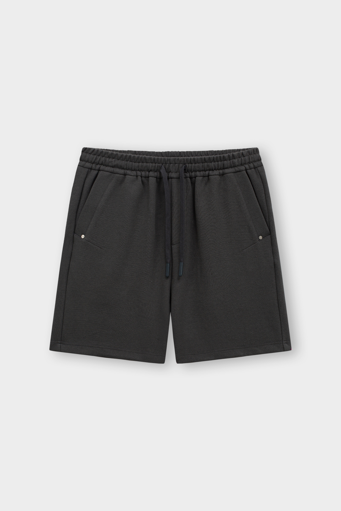 Quần Short Nỉ Classic 8120 - Ghi Đậm - S