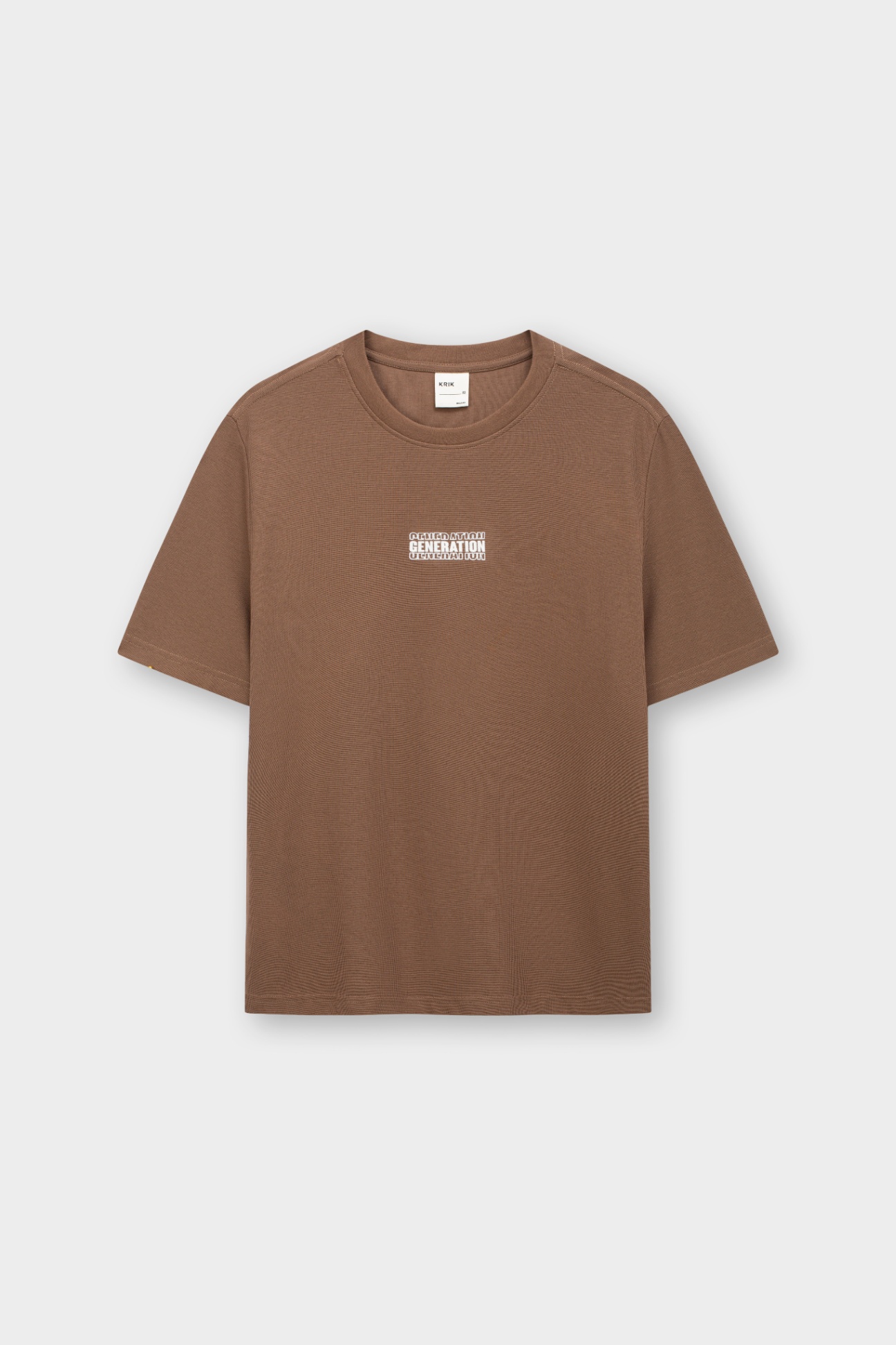 Áo Phông Regular 1411 - Nâu - 2XL