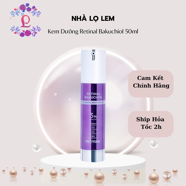 Kem dưỡng Pretty Skin Retinal Bakuchiol Amazing Night