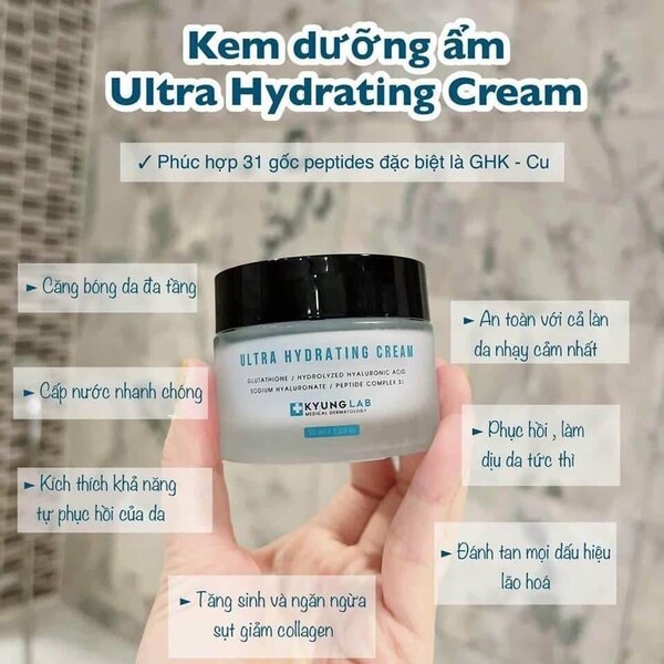 Kem dưỡng ẩm Ultra Hydrating Cream