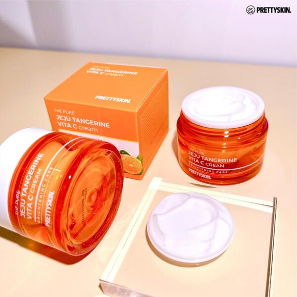 Kem dưỡng da PrettySkin Vita C Tangerine