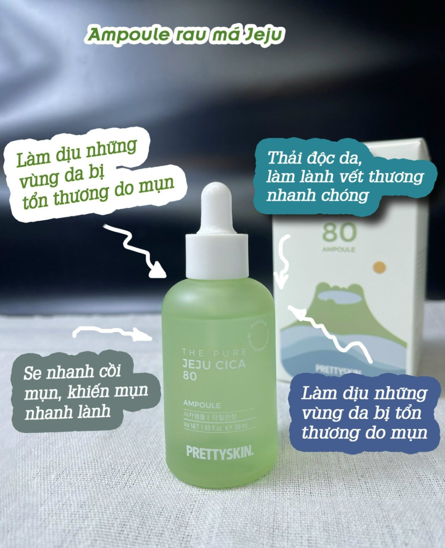 Serum PRETTYSKIN - The Pure Jeju Cica