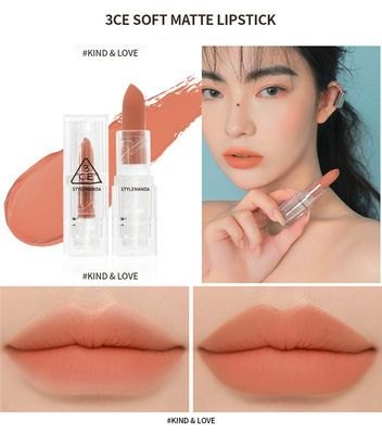 SON THỎI 3CE SOFT MATTE LIPSTICK CLEAR LAYER EDITION