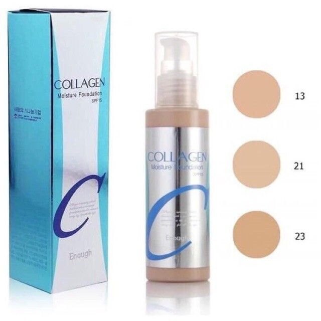 KEM NỀN ENOUGH COLLAGEN MOISTURE FOUNDATION 100ML HÀN QUỐC