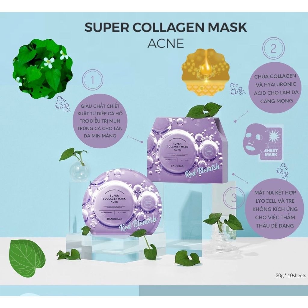 MẶT NẠ BANOBAGI SUPER COLLAGEN MASK