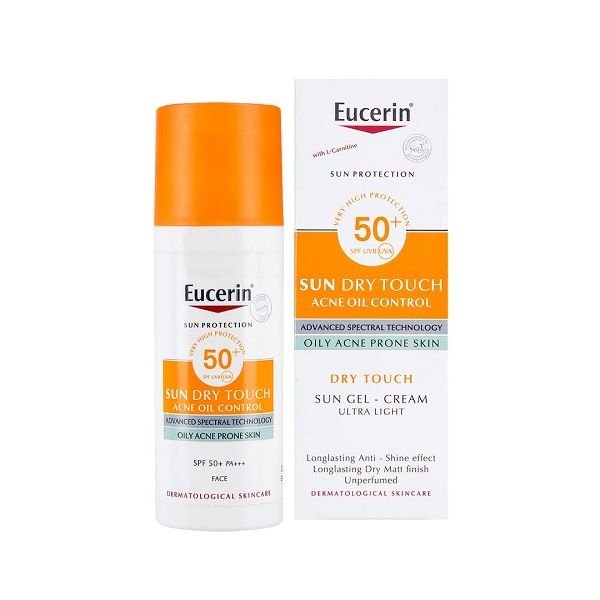 Chống nắng Eucerin Sun Gel Cream Pigment Control SPF50+ tone Medium