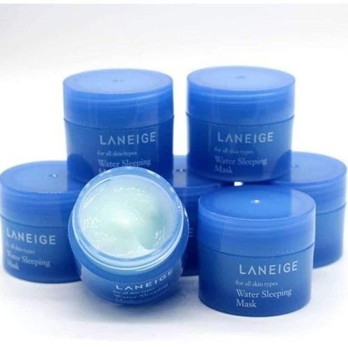 Mặt nạ ngủ mặt laneige mini 15ml Hàn ( màu xanh )