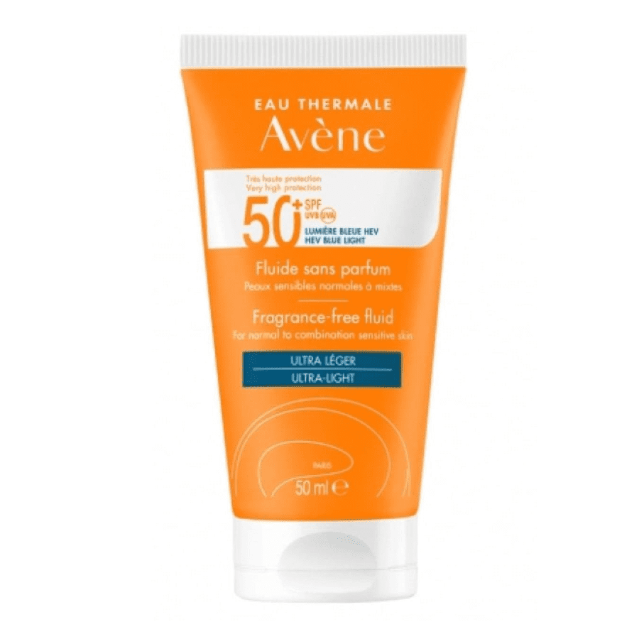 Kem chống nắng Avene Fragrance-free Fluid 3-Second Absorption Ultra-Light Mẫu Mới 2022