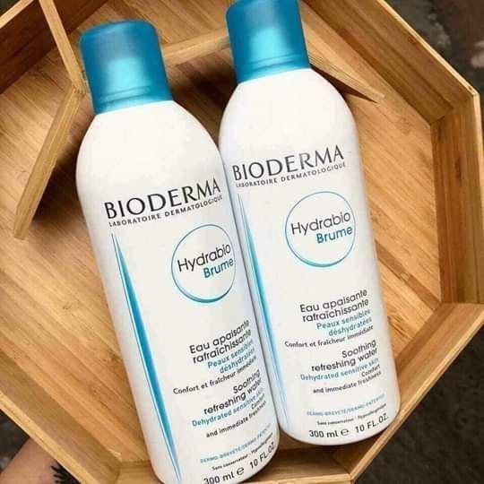 Xịt khoáng bioderma 300ml Pháp