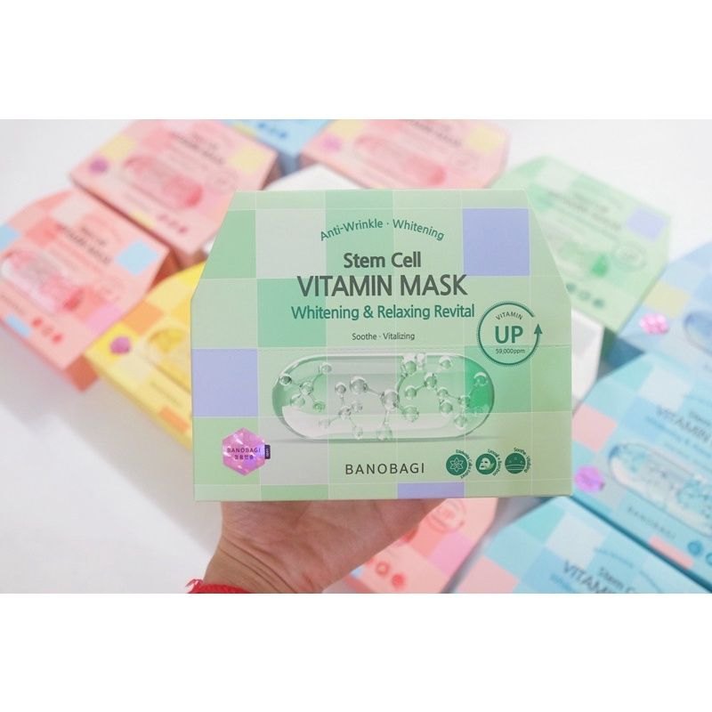 MẶT NẠ BANOBAGI STEM CELL VITAMIN MASK