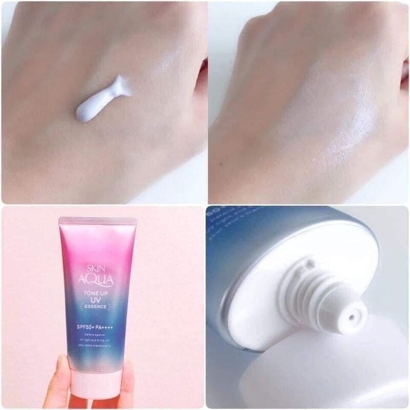 KEM CHỐNG NẮNG SUNPLAY SKIN AQUA TONE UP UV ESSENCE 80G