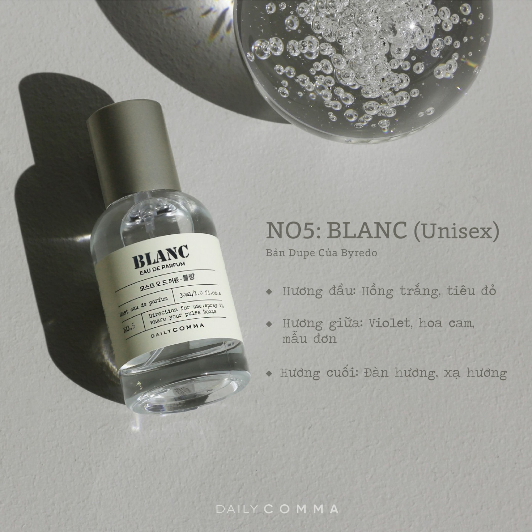 NƯỚC HOA DAILY COMMA EAU DE PARFUM