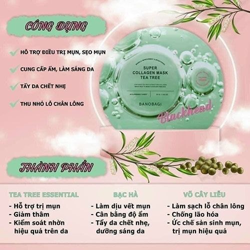 MẶT NẠ BANOBAGI SUPER COLLAGEN MASK