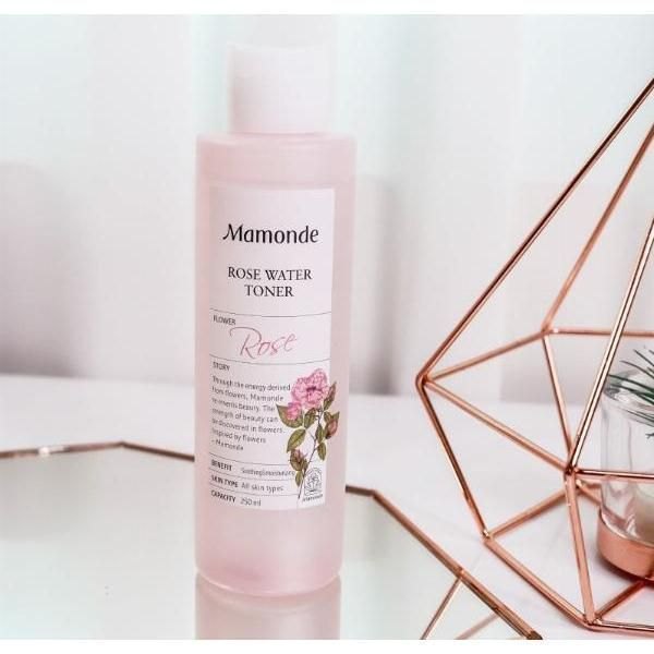 Nước Hoa Hồng Mamonde 250ml Hàn - hoa hồng