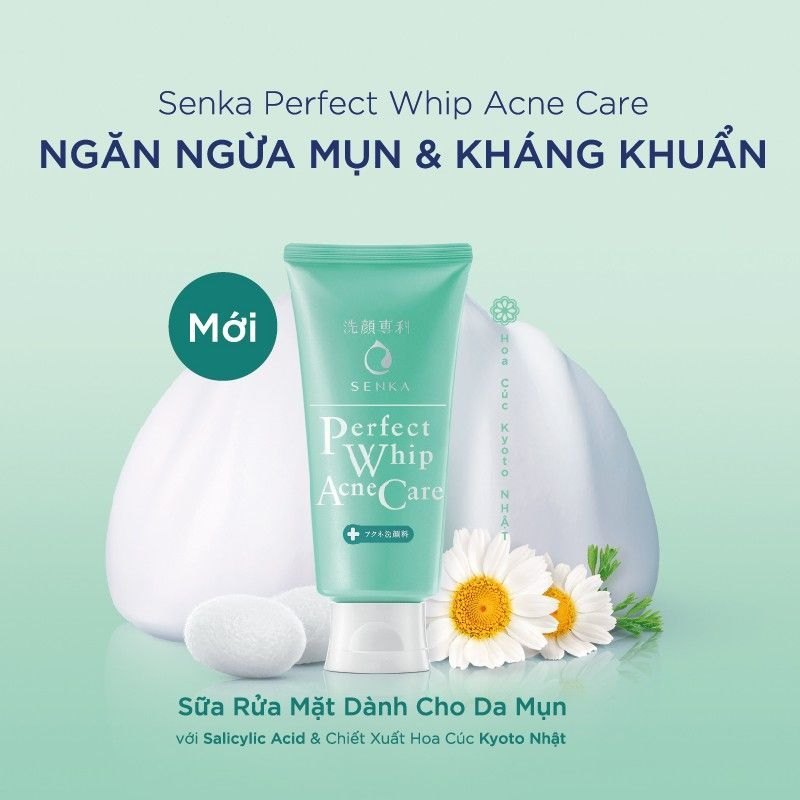 Sữa rửa mặt Senka Perfect Whip