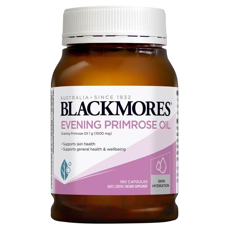 Viên Uống Tinh Dầu Hoa Anh Thảo Blackmores Úc Evening Primrose oil 190 viên