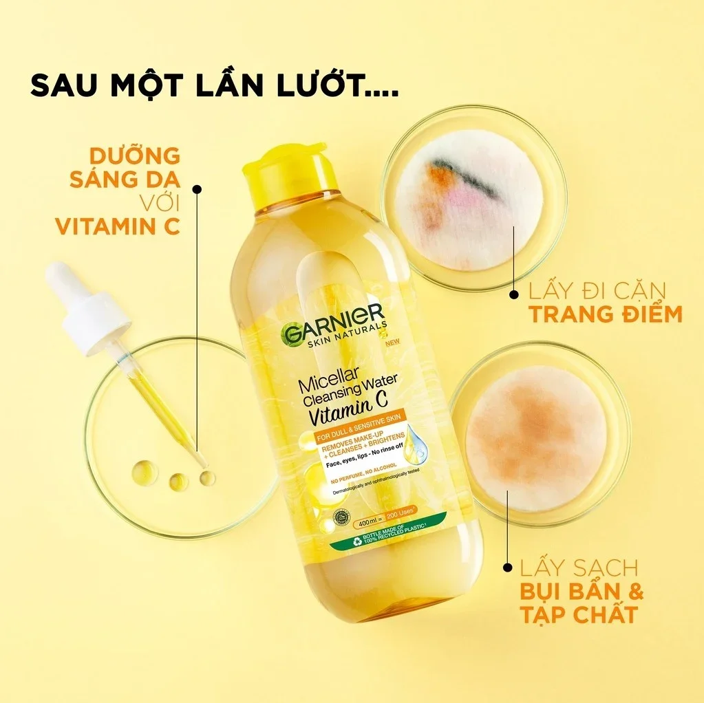 TẨY TRANG GARNIER PHÁP 400ML