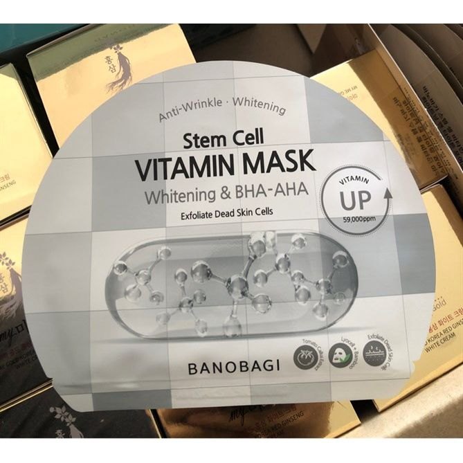 MẶT NẠ BANOBAGI STEM CELL VITAMIN MASK